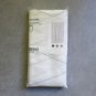 IKEA  Bastsjon Fabric SHOWER Curtain White Gray Beige BASTSJÖN Paulin Machado