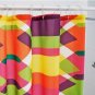 IKEA Lillskar Fabric SHOWER Curtain Multicolor Retro Tropical Modern Art Geometric