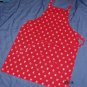 IKEA Alfrede ADULT Chef's Baker's BIB APRON Red White Xmas