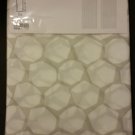 IKEA Flong Drapes CURTAINS Gray on White Grey 2 Panels FLÖNG Geometric Nina Jobs
