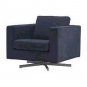 IKEA Karlanda Armchair SLIPCOVER Chair Cover LINDRIS Dark BLUE navy linen blend also fits swivel
