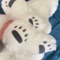 IKEA Snuttig POLAR BEAR Soft Plush Toy WHITE Xmas ADORABLE NWT Klappar