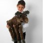 IKEA Strova MOOSE  Large 22" Soft Plush Animal Toy NWT Brown Forest Discontinued