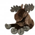 IKEA Strova MOOSE  Large 22" Soft Plush Animal Toy NWT Brown Forest Discontinued