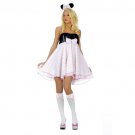 2 PC Polka Dot Strapless Mouse Dress