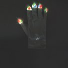 Black LED Light-Up Gloves