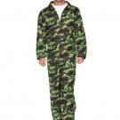 Mens Camo Jumpsuit Costume