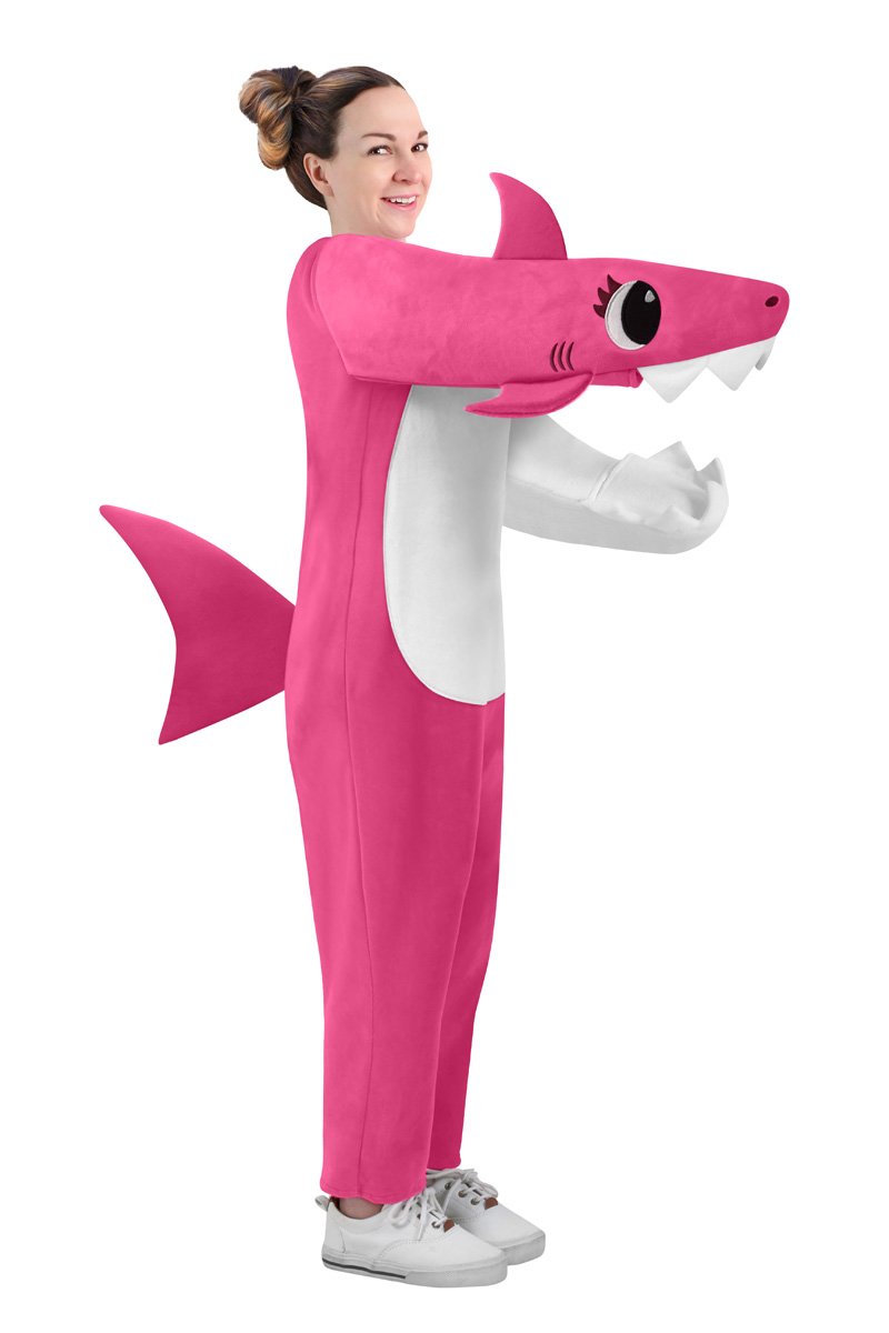 Chompin' Baby Shark Adult Costume with Sound Chip