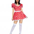 Polka Dot Dress With Headband Costume