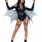2 PC Midnight Bat Costume