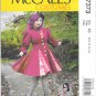 McCall's M7373 Adult Yaya Han Godet Coats Sizes 6, 8, 10, 12, 14 Costume Coat Pattern S