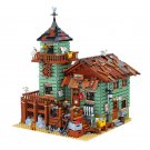 Blocks Bricks Old Fishing House Series Captain's Wharf Toys For Kids Christmas Gifts
