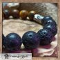 Men's bracelet for good luck. A handmade bracelet made of precious stones.