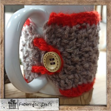 Handmade Decorative Clothing for mug, designer decoration for mug, gift