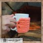 Handmade Decorative Clothing for mug, designer decoration for mug, gift