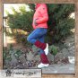 Designer handmade knitted clothes. Handmade knitted leg warmers