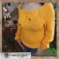 Handmade knitted sweater. Handmade designer thing.  Designer clothes.