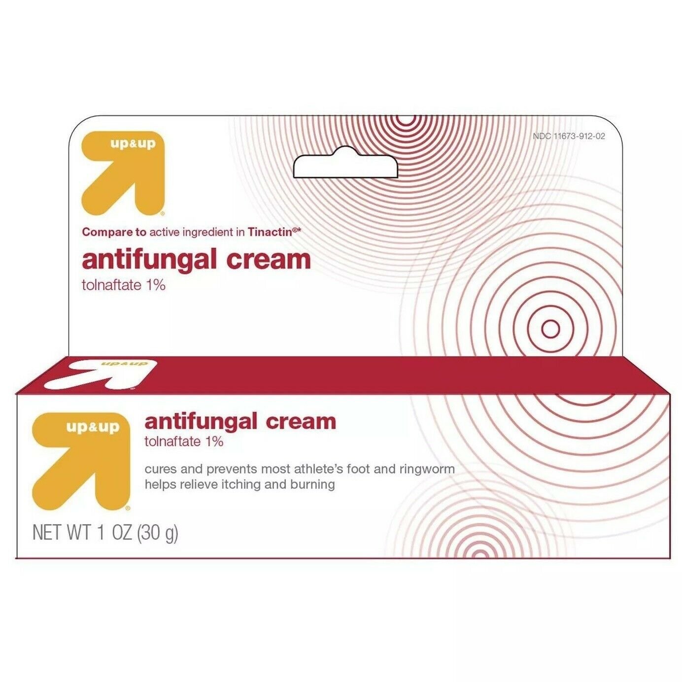 Antifungal Cream Tolnaftate - 1oz - up & upâ�¢