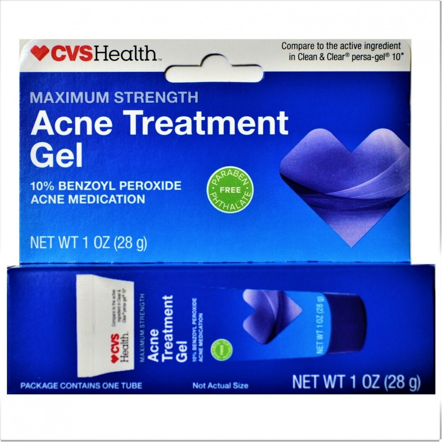 CVS Health Maximum Strength Acne Treatment Gel 10 1 Oz (Pack of 2)