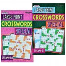Kappa Large Print Crosswords Volumes 60 & 61 Special 43 Crosswords Each