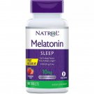 Natrol Melatonin 10mg Maximum Strength Fast Dissolve Sleep Aid Tablets  Strawberry 60ct