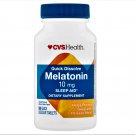 CVS Health Melatonin Quick Dissolve 10 mg, 60 Tablets