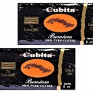 Cubita Premium Pure Coffee Gourmet Dark Roast 8 oz Brick (Pack of 2)