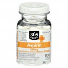 365 by Whole Foods Market, Aspirin 325 mg, 100 Coated Tablets