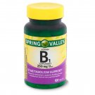 Spring Valley Vitamin B-1 Supplement 250 mg, 100 Tablets