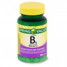 Spring Valley Vitamin B6 Supplement 100 mg, 250 Tablets