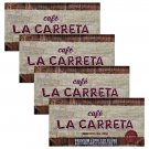 Cafe La Carreta Ground Dark Coffee Premium Expresso Blend 10 oz Brick (Pack of 4)