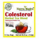 Tierra Madre Cholesterol Relief Herbal Tea / Colesterol Te de Hierbas 20 Tea Bags