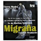 Tierra Madre Herbal Tea Blend Migrana Tension Headache  24 Tea Bags
