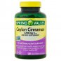 Spring Valley Ceylon Cinnamon Dietary Supplement, 1,200 mg, 120 Vegetarian Capsules