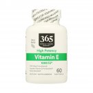 365 Whole Foods Market Vitamin E High Potency 1000 IU, 60 Softgels