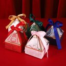 Small Wedding Party Favor Boxes w/ Fake Pearl & Ribbon - 20pcs, 50pcs, 100pcs