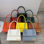 jacquemus Leather Messenger Bag for Female Handbag Tote Vintage Crossbody Bag