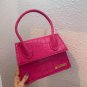 jacquemus Leather Messenger Bag for Female Handbag Tote Vintage Crossbody Bag