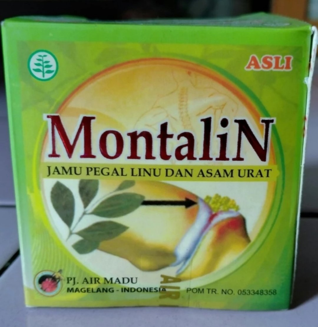 20 Boxes Montalin Herb Capsule for Urid Acid Cholestrol Rheumatism ORIGINAL