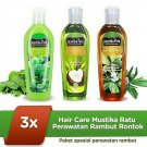 MUSTIKA RATU Spinacia Herbal Hairfall Treatment Package Shampoo-Oil-Tonic