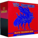 Pokemon TCG: Sword and Shield Elite Trainer Box- Zacian - 8 Boosters | 45 Pokemon TCG Energy cards