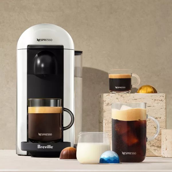 Nespresso VertuoPlus SingleServe Coffee Maker and Espresso Machine by