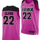 Caitlin Clark Jersey Iowa Hawkeyes College Basketball Pink #22