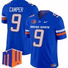 Cameron Camper Jersey #9 Boise State Broncos Vapor Limited College Football Stitched Royal