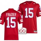 Nebraska Cornhuskers Tommie Frazier Jersey 100th Anniversary Red 2023 Alternate Football #15