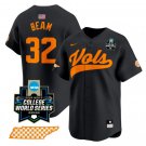 Drew Beam Jersey #32 Tennessee Volunteers 2024 College World Series NCAA Baseball Black