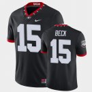 Georgia Bulldogs #15 Carson Beck Black College Football Alternate Game Jersey