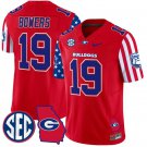 Brock Bowers Jersey #19 Georgia Bulldogs American Style Vapor Limited Football Stitched Red