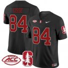 Ismael Cisse Jersey #84 Stanford Cardinal Vapor Limited College Football Stitched Black