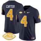 Daniel Carter Jersey #4 Pittsburgh Panthers Vapor Limited College Football Stitched Navy
